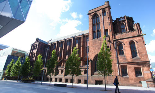 The John Rylands Research Institute and Library exterior