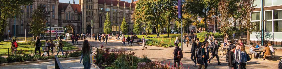 Aeriel view of campus