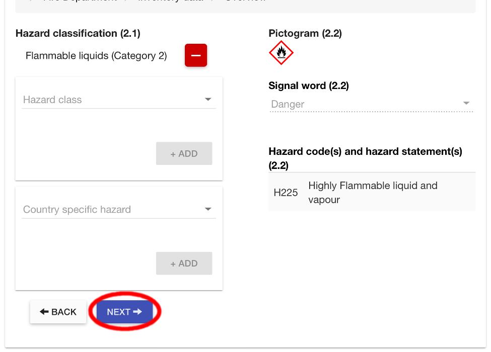 Picture 19 - LabCup will add the appropriate pictogram(s)