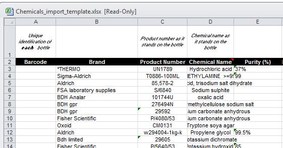 Picture 8 - Apply Barcodes and enter number against inventory item