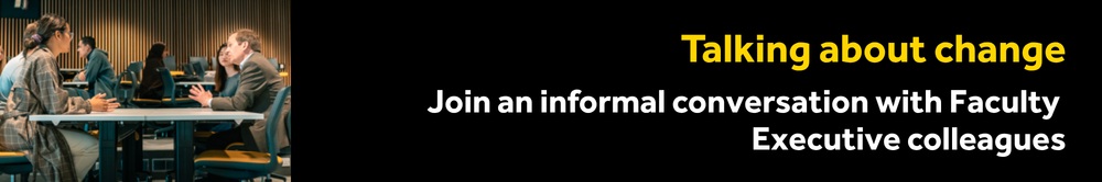 StaffNet banner for an announcement around Jodrell Bank