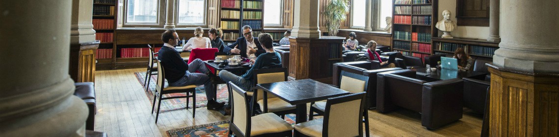 Meeting taking place in Christie's Bistro.
