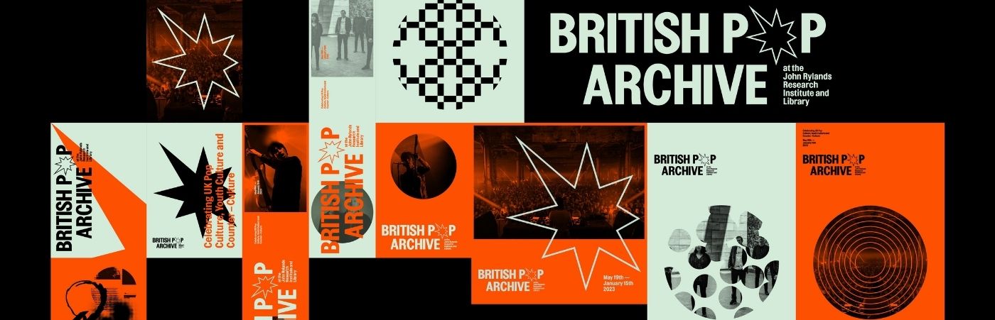 British Pop Archive decorative banner