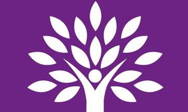 Image showing a person at the middle of an illustration of a tree