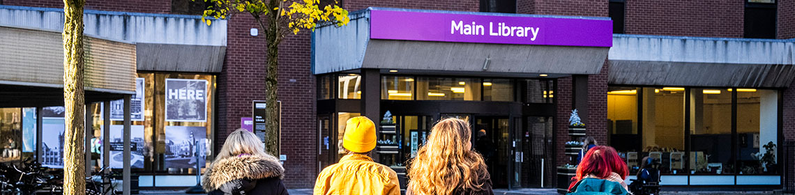 Exterior of Main Library