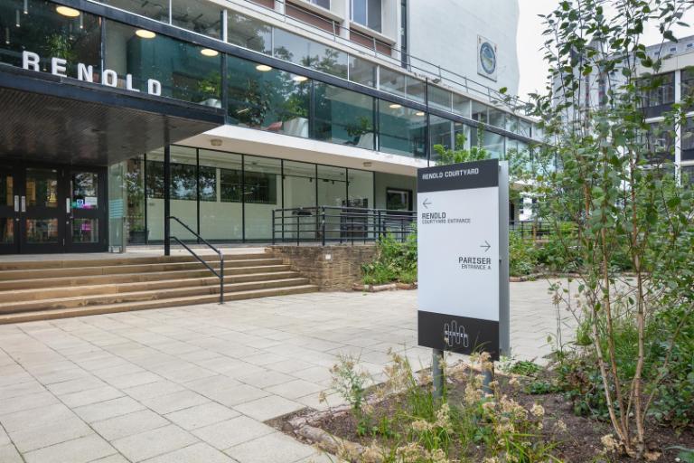 Secondary entrance