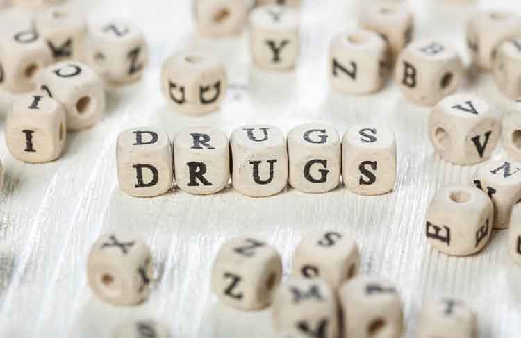 Drugs sign