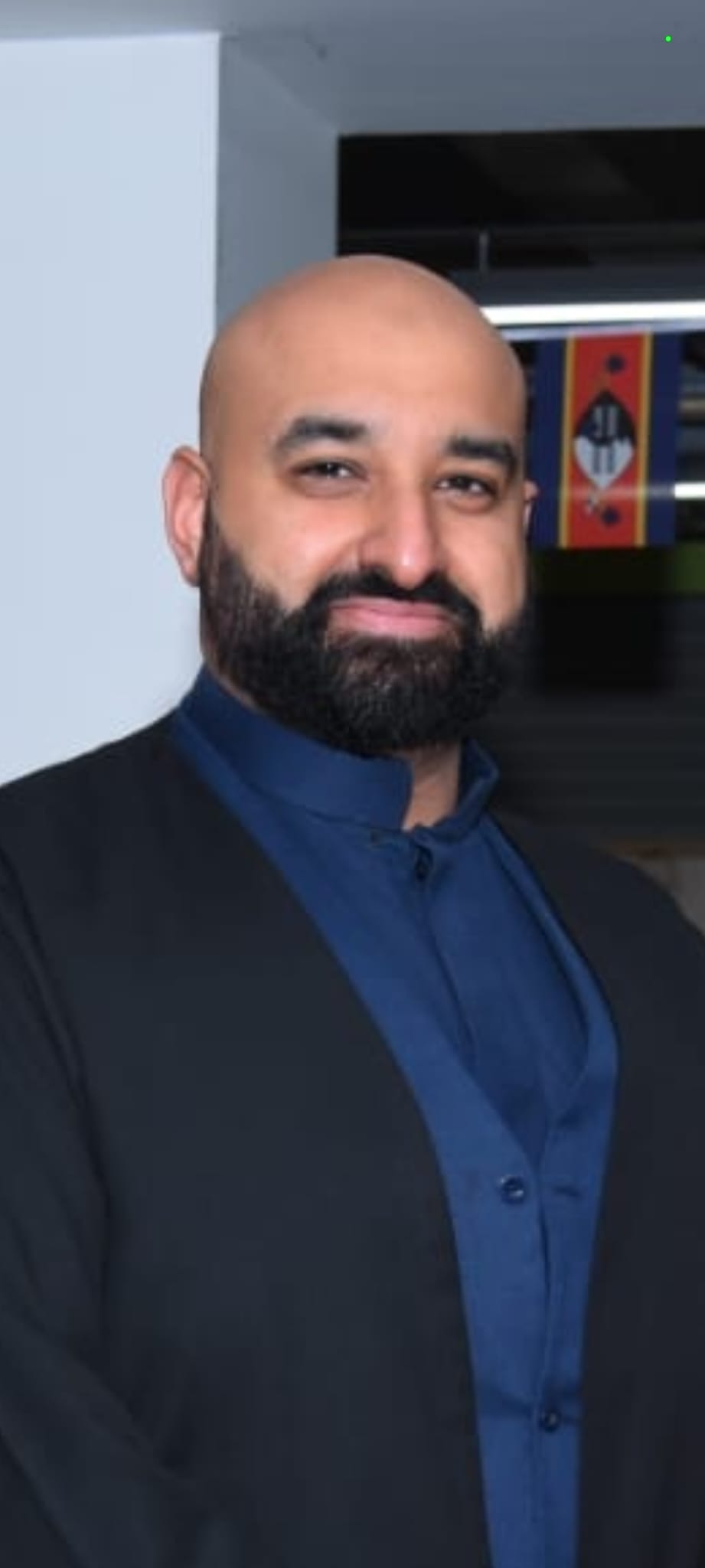 Mohammed Ullah smiling 