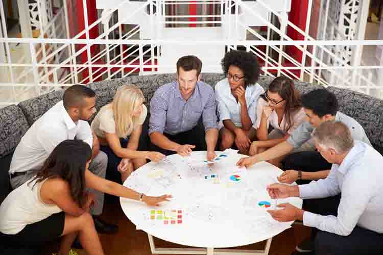 Group planning meeting