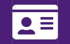 Identity card graphic