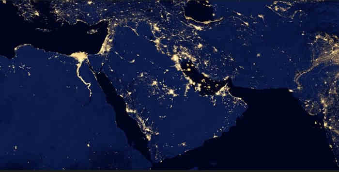 Lights across world