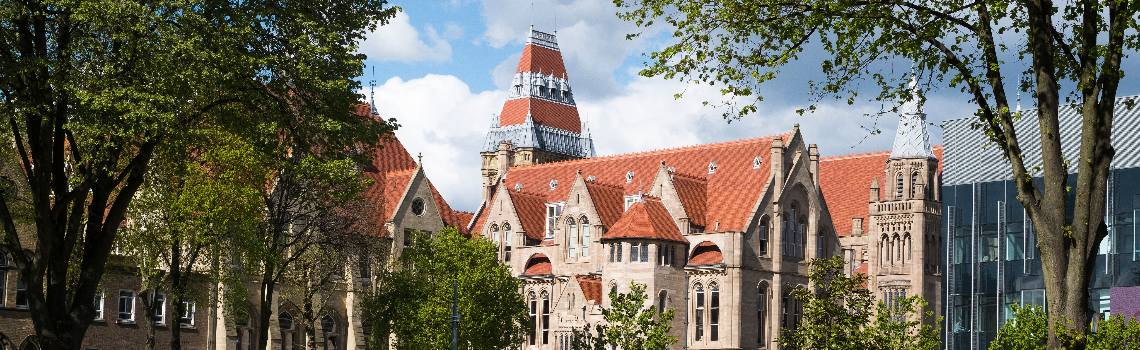 Image of campus and gilbert square