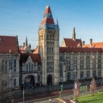Image of UoM from oxford road view