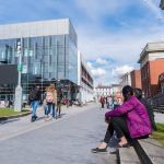 Image of people in Alan Gilbert Square