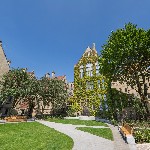 Image of the quad and Beyer Building