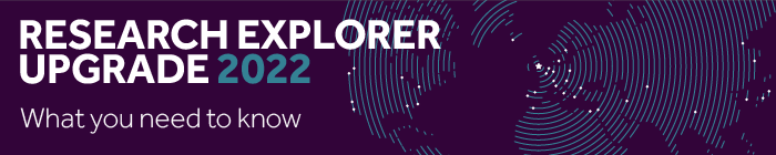 Research Explorer banner header