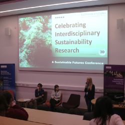 Photo of a conference panel 
