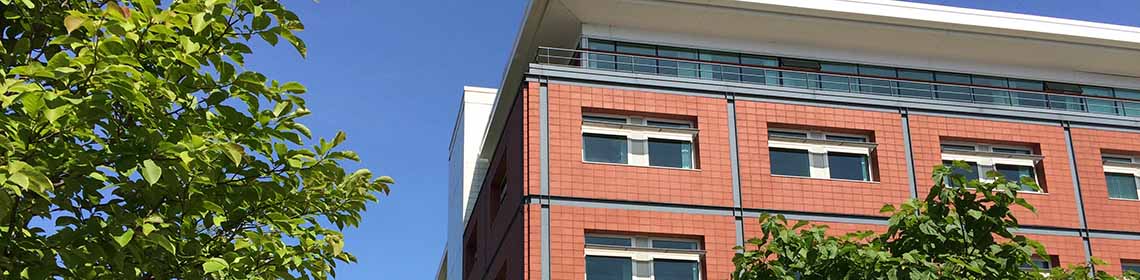 Detail of Arthur Lewis Building
