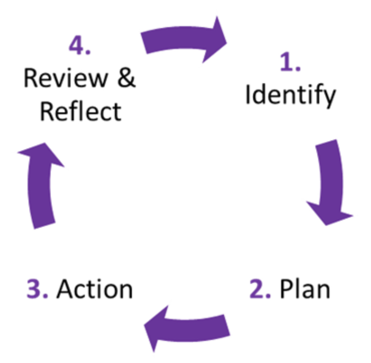 The personal development planning cycle: identify, plan, action, review & reflect