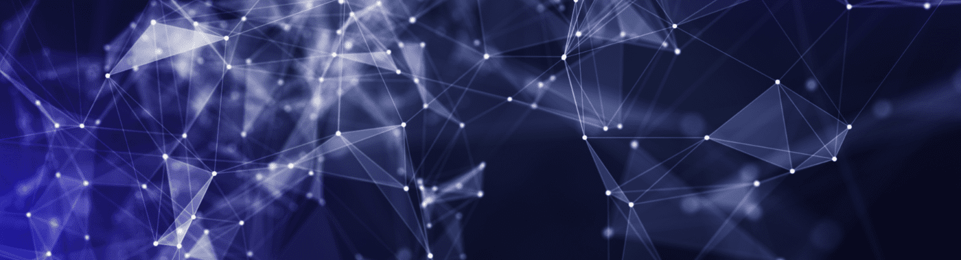 Blue graphic of linking synapses.