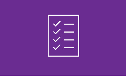 Icon of a checklist