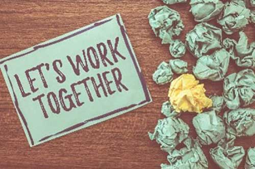 Let's work together