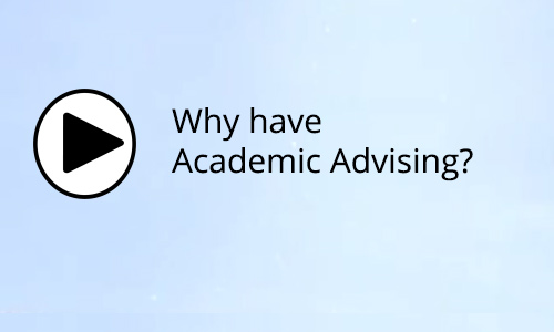 Why have academic advising? video
