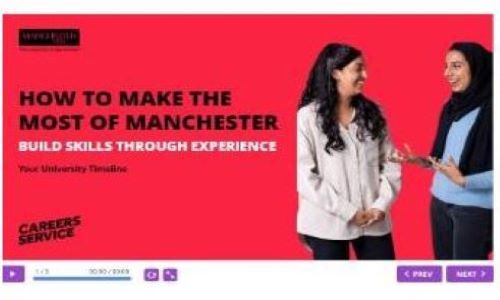Image of Make the Most of Manchester online careers resource