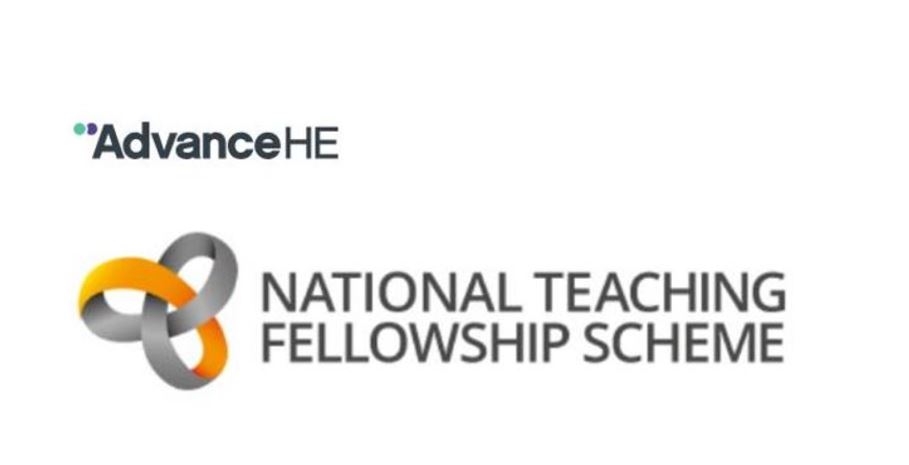 AdvanceHE's NTF logo of three interlinked loops