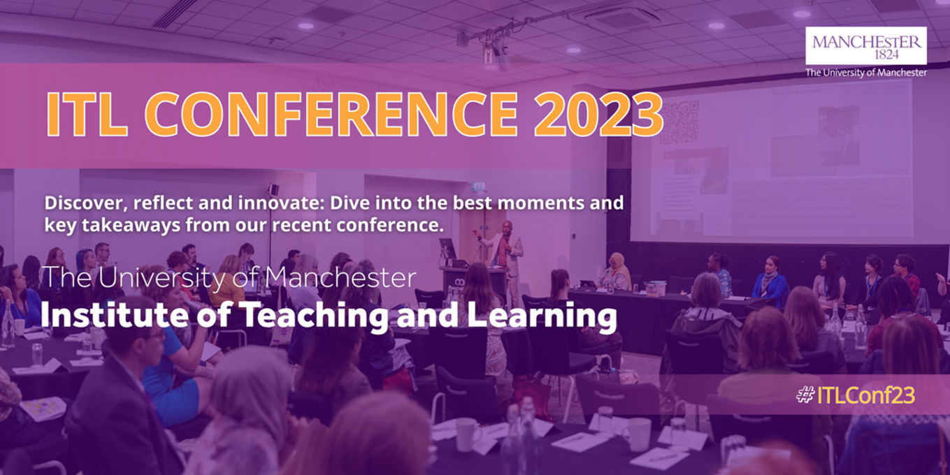 A banner of the overall ITL conference 2023