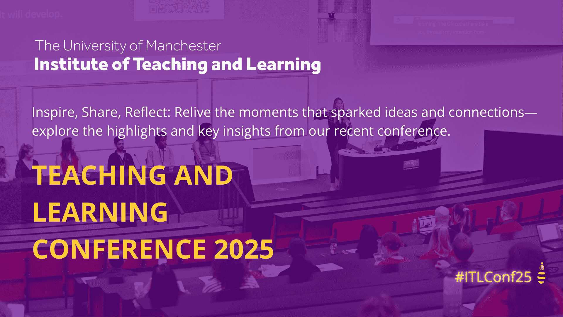 A banner of the overall ITL conference 2025